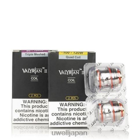UWELL VALYRIAN 2 交換用コイル（2個パック） | UWELL Disposable Review un2 デュアルメッシュ 014Ω J0X2T29